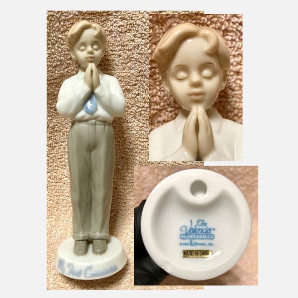 Roman Valencia Collection “My First Communion” #46208 Boy Figurine Statue Figure